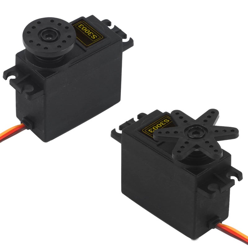RGBZONE 4PCS S3003 Servo Motor Standard RC Servo High Speed for Smart Car Robot Boat RC Helicopter - Image 5